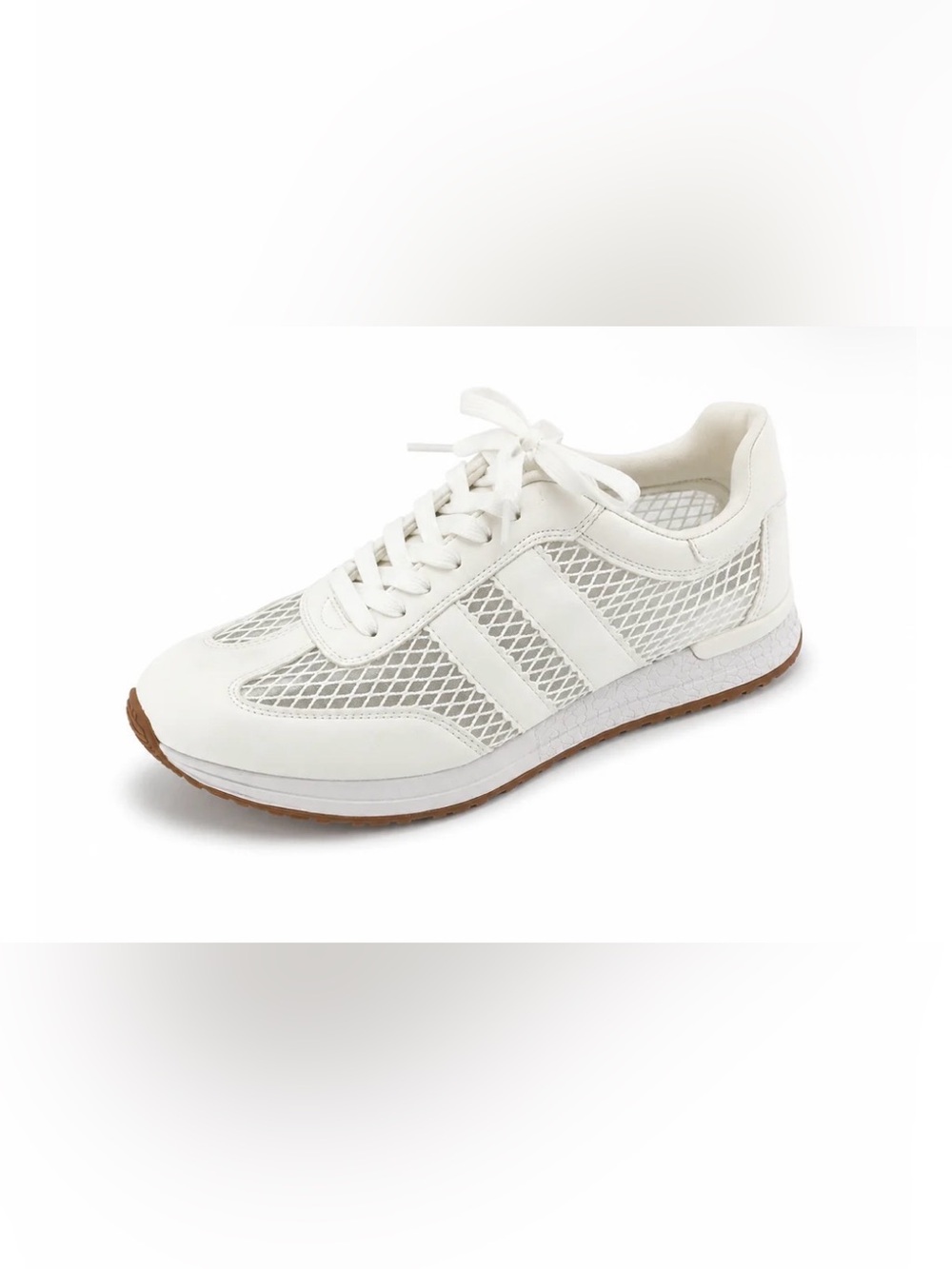 Like New! Dolce Vita Zina Retro Mesh Sneakers w/ Gum Sole, sz 8